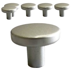 Market Ring 堅固家具把手 3 x 2.5 cm, 銀色, 6個