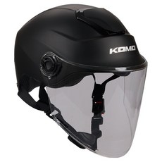 코모 오토바이 헬멧 508, 매트블랙 매트블랙