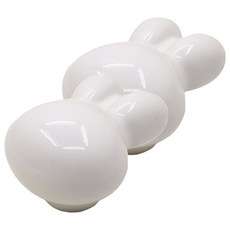 現代風格傢俱把手 1.8 x 3.9 x 5.4 cm, 2個, 白色