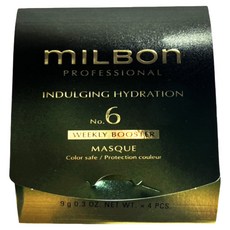 mILBOn 護髮系列 黑凜 NO.6 漾澤 4個, 1組, 36g