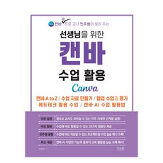 선생님을 위한 캔바 수업 활용, 앤써북, 김민주