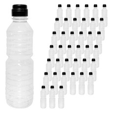 대경 HS R 원형 용기 500ml + 검정캡 세트, 40세트