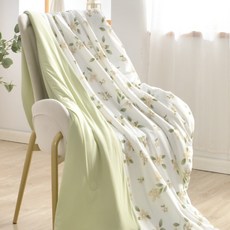 A-nice 雅妮詩 科技涼夏冰感被, 綠野織光