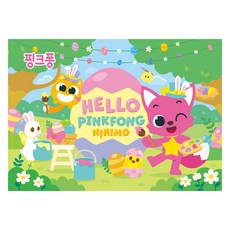 UNiCORN 幼兒用 HELLO 碰碰狐 NINIMO 4開拼圖, 130件, 盒裝拼圖