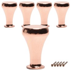 Sonjabisesang 水滴單孔傢俱把手, 玫瑰金, 5個