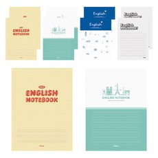 펜피아 800 중고등 제본노트 영어, 랜덤발송, 10개