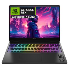 HP 2025 오멘 MAX 16 코어Ultra9 지포스 RTX 5090, Shadow Black, 1TB, 64GB, WIN11 Pro, 16-ah0080TX