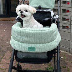 ParisDog 寵物寬版推車系列護欄, 1個, 薄荷綠