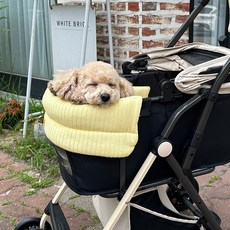 ParisDog 寵物寬版推車系列護欄, 1個, 黃色