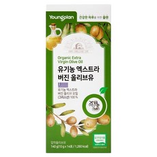 Youngplan 希臘產特級初榨橄欖油隨身包 14條入, 140g, 1個
