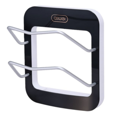 aswei 艾思維 多功能壁掛式鍋蓋收納架, 顏色隨機, 1個