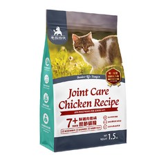 PetsTimes 毛孩時代 成貓用低磷關節貓糧, 1.5kg, 雞肉, 1袋