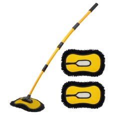 ACEPEED 車用可拆卸式洗車拖把刷 AP10L + 附贈抹布2件組, 1個