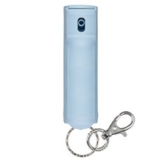 SABRE 沙豹 專業防身膠狀噴劑/防誤觸掀蓋鑰匙圈型 牛仔藍, 1個