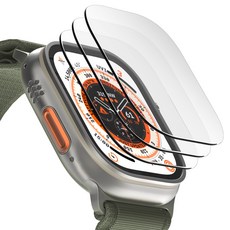 케이맥스 스마트워치 풀커버 강화유리 필름 3p 세트, 투명, 1세트