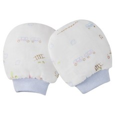 Combi 康貝 純棉柔紗 紗布手套