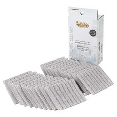 SANKO 廚房水槽餐具清潔布抗菌加工 BA-55 灰色 6×8mm, 20片, 1盒