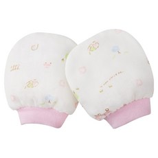 Combi 康貝 純棉柔紗 紗布手套