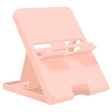 SPACE SHIELD 相容Nintendo Switch 2 基本款折疊式4段桌上型支架, 粉紅色, 1個, 單一商品