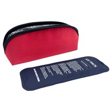 Glo-us 攜帶式胰島素保冷紅色包 + 冰袋套組, 1套