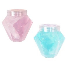 POPO FANCY 閃亮耀眼百萬克拉史萊姆2件組, 1套, 粉色, 藍色