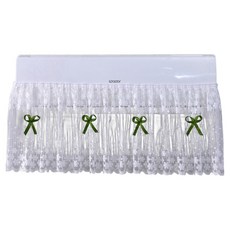 리와일딩 데일리 에어컨 바람막이 커튼 플리츠 유성우 + 나비넥타이 1000 x 400 mm, 1개