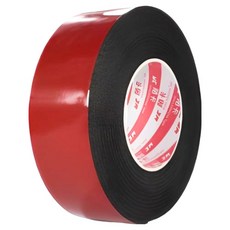 Tailstar 強力多用途雙面膠帶 8m x 6cm, 黑色, 1個