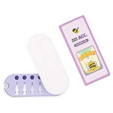 GENIBEE 工整半永久鉛筆金屬筆尖入門4件組, 1套, 白色