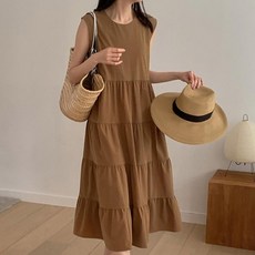 여성용 팡팡샵 C 브리즈 캉캉 임산부 원피스