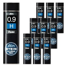 펜텔아인 펜텔 슈타인 샤프심 H C279, 0.9mm, 360개