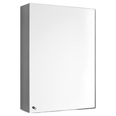 好物良品 單開門封閉壁掛式304不鏽鋼收納鏡櫃 左開門, 1個, 不鏽鋼原色