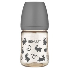 MOYUUM 韓國 PPSU寬口奶瓶 0個月以上, 剪影兔, 170ml, 1個