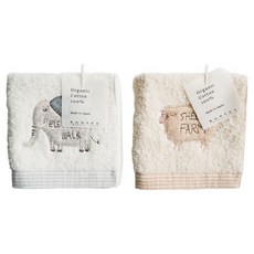 kontex 日本今治有機棉小手帕2件組 日本製