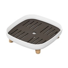 茶杯托盤正方形, 1個, 白色