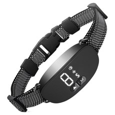 딩동펫 강아지 뮤트 짖음방지기, 블랙, 1개