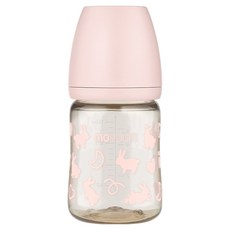 MOYUUM 韓國 PPSU寬口奶瓶 0個月以上, 棉棉兔, 170ml, 1個