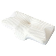 THE ZAKKA 高密度記憶棉頸椎枕頭, 1個, 白色