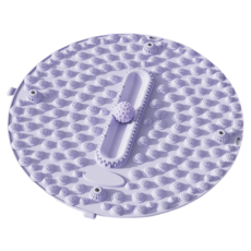 ANTIAN 多功能磁石原地慢跑指壓板 3D按摩球足底按摩墊 疏通經絡腳底按摩腳墊/運動墊, 聖羅蘭紫, 1個