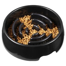 Oliwell 狗貓防噎慢食碗 圓形L, 1個, 單一顏色