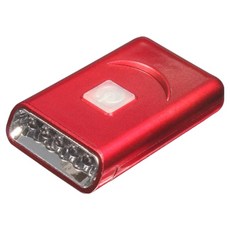 블랙울프 충전식 캡라이트 LED 헤드랜턴 SH-G016, 레드, 1개