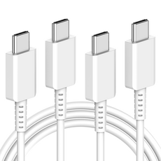 요거 100W 5A C to C 초고속 충전 케이블 20V PD 3.0 PPS, 화이트, 2개, 20cm 화이트, 2개, 20cm