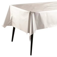 Marketpio 珠光亮面一次性桌布 款式1, 1個, 5入