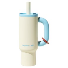 CHAKO LAB 霸王 隨行杯, 1個, 白色, 1.05L