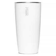 MiiR 베큠 인슐레이티드 슬라이드 뚜껑 텀블러, 화이트, 473ml, 1개