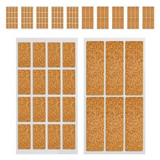 Lumio 軟木塞質感防水標籤貼紙 索引貼 2款 x 6入組, 1套, 單一顏色