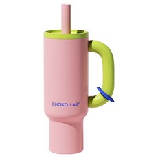 CHAKO LAB 霸王隨行杯, 1個, 粉紅色, 1.05L