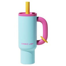 CHAKO LAB 霸王 不鏽鋼隨行杯, 1個, 藍色, 1050ml