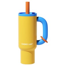 CHAKO LAB 霸王 隨行杯, 1個, 黃色, 1050ml