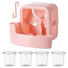 Scaweez 免鑽孔冷風機套組 粉紅色 2號, 單一商品