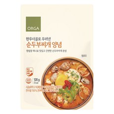 ORGA 韓牛牛骨熬製嫩豆腐鍋醬料, 1個, 120g